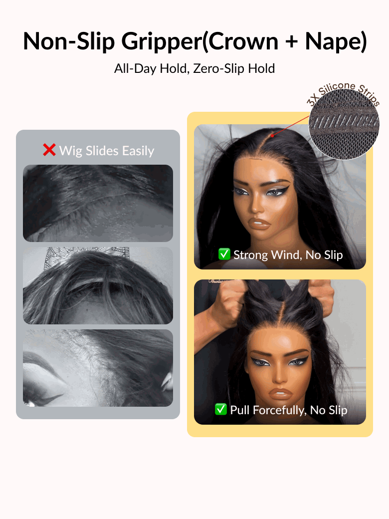 Sunber 7x5 Pre Cut Balayage Highlight Body Wave Lace Wigs With Invisi Drawstring