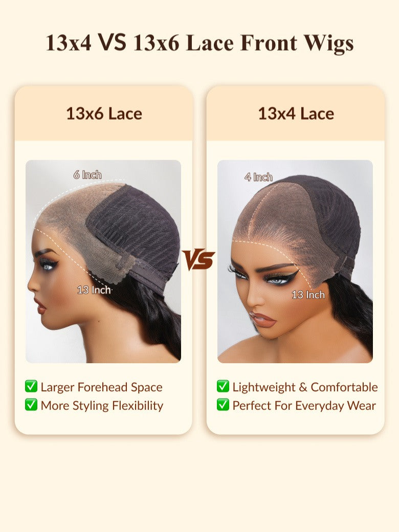 Sunber 7x5/13x6 HD Wet And Wavy Water Wave Bye Bye Knots Pre-Cut Lace Wigs With Elastic Drawstring